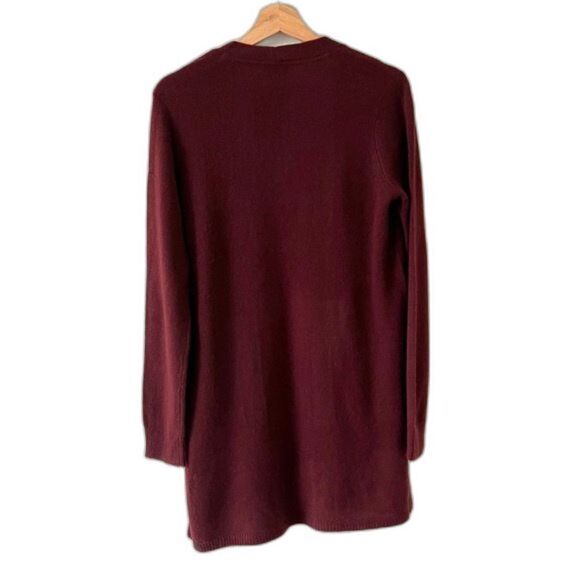 NWT ATM Anthony Melillo Two Pocket Open Front Mid Length Cashmere Cardigan SZ S - Picture 10 of 16